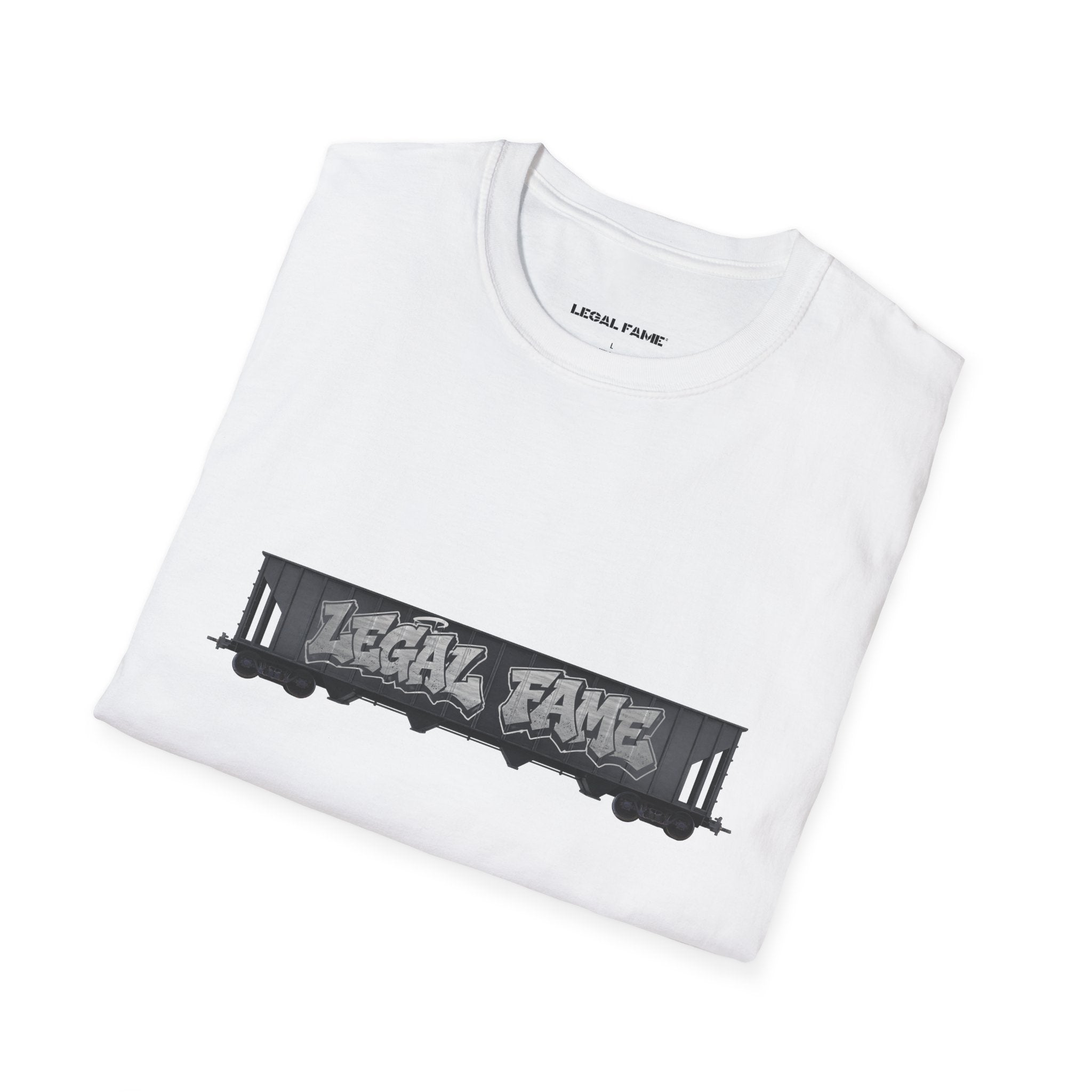 T-Shirt — 'Legal Fame' Graffiti Train Streetwear